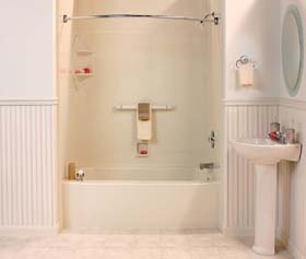 Tub and Shower Replacement Bathroom Remodeling photo